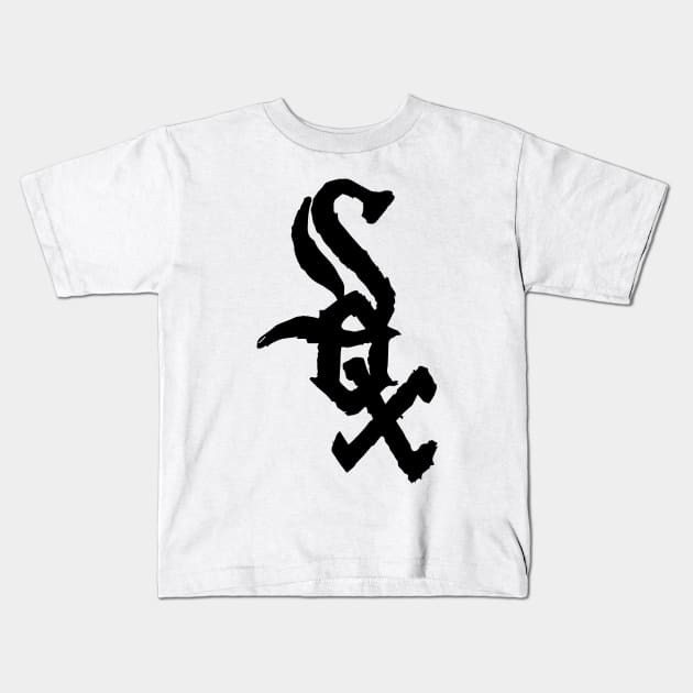 Chicago White Soooox Kids T-Shirt by Very Simple Graph